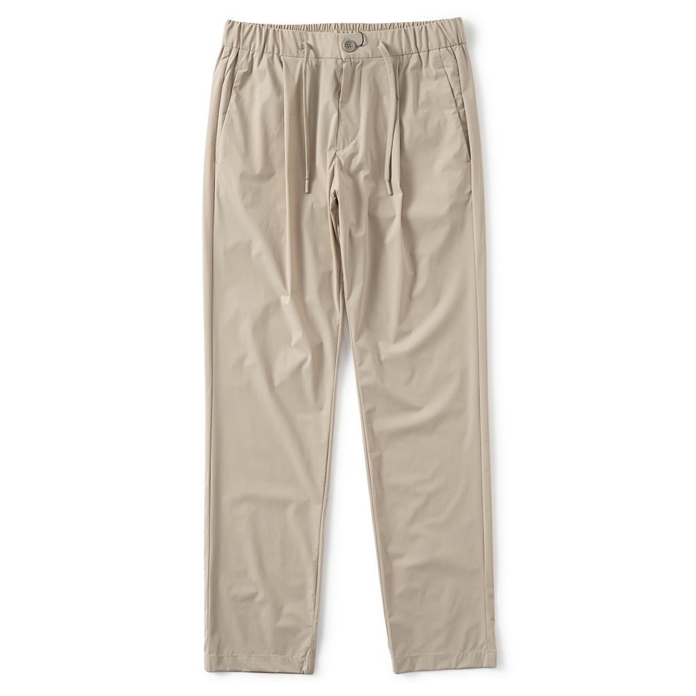 HERNO ヘルノ NYLON MAESTRO ストレッチナイロン シャーリングパンツ PT000077U/12691Z IVORY