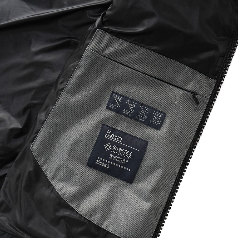 T145◆最終値下！明日値上！HERNO イタリア製 コットン ベスト モード系 Laminar NYLON MAESTRO 1プリーツパンツ PT00001UL-12691｜HERNO 正規