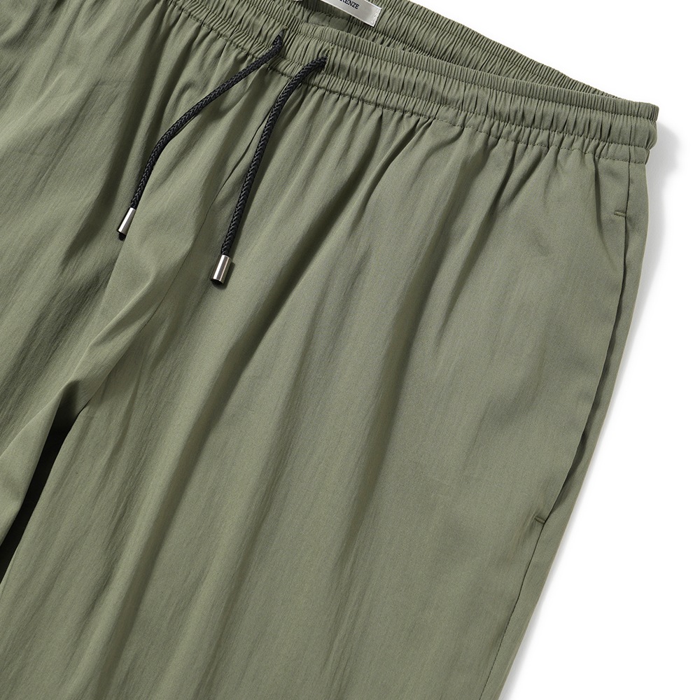 giab's ARCHIVIO ジャブスアルキヴィオ MANFREDO A3768 マンフレッド シャカヌメコットン リラクシングパンツ KHAKI