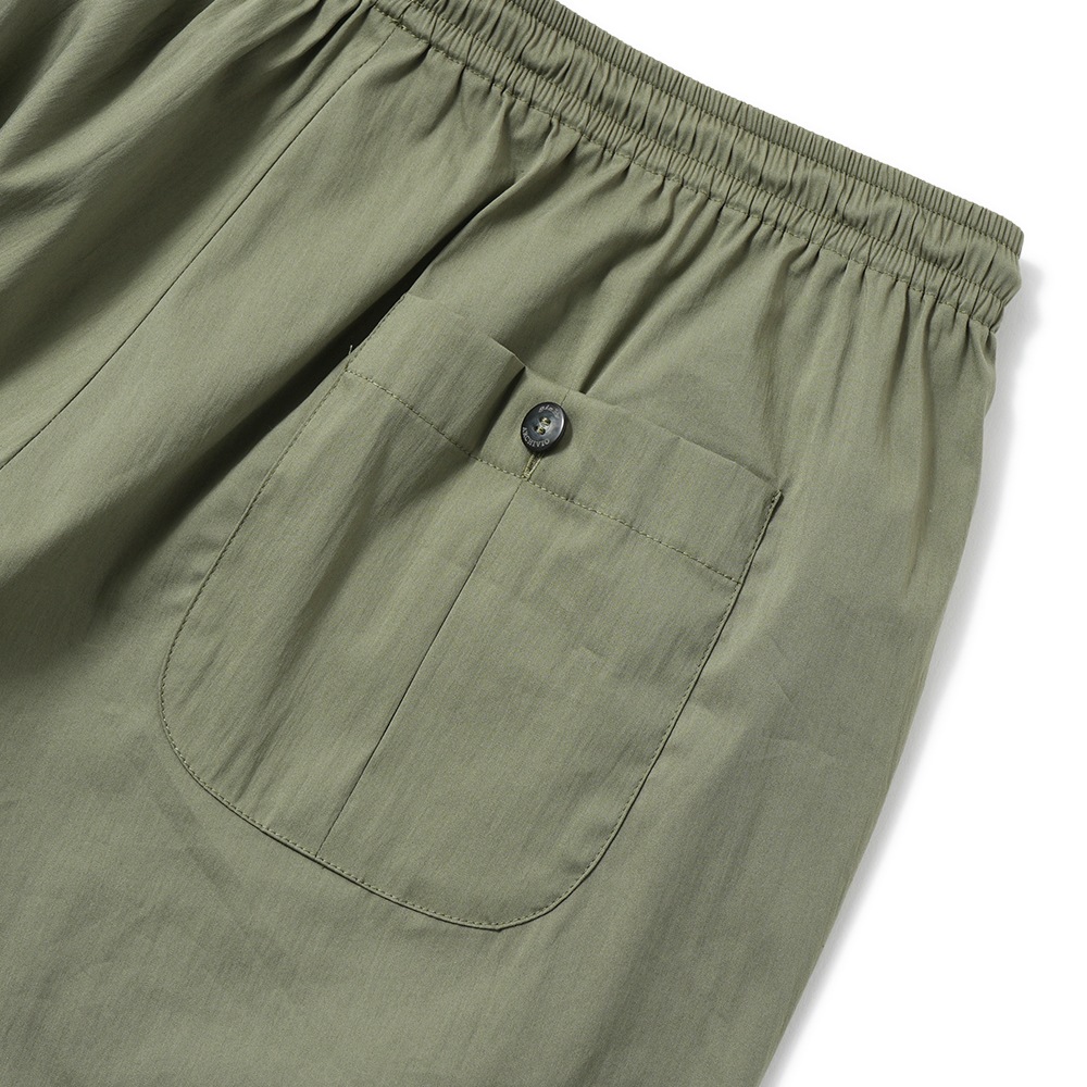 giab's ARCHIVIO ジャブスアルキヴィオ MANFREDO A3768 マンフレッド シャカヌメコットン リラクシングパンツ KHAKI