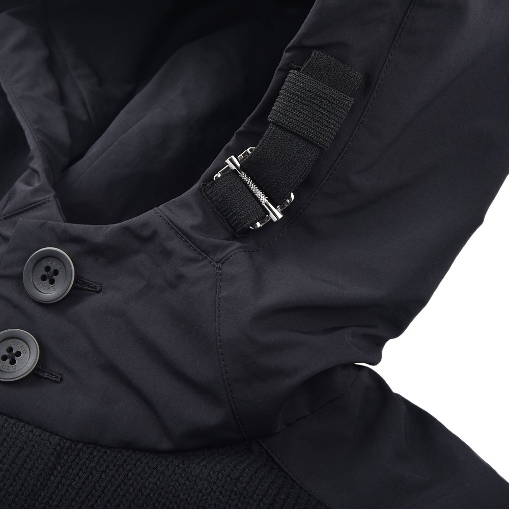 HERNO ヘルノ パフィコットン ミドルゲージ フード付 ニット 【国内