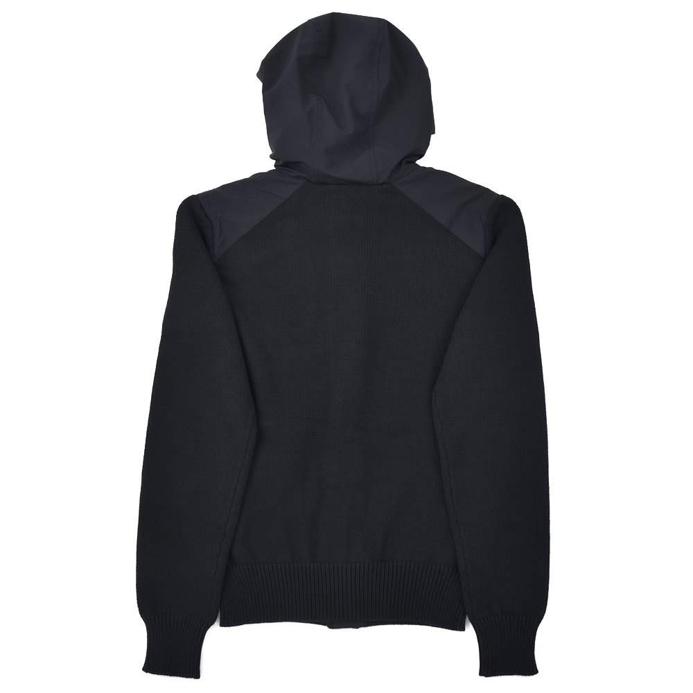 HERNO ヘルノ パフィコットン ミドルゲージ フード付 ニット 【国内