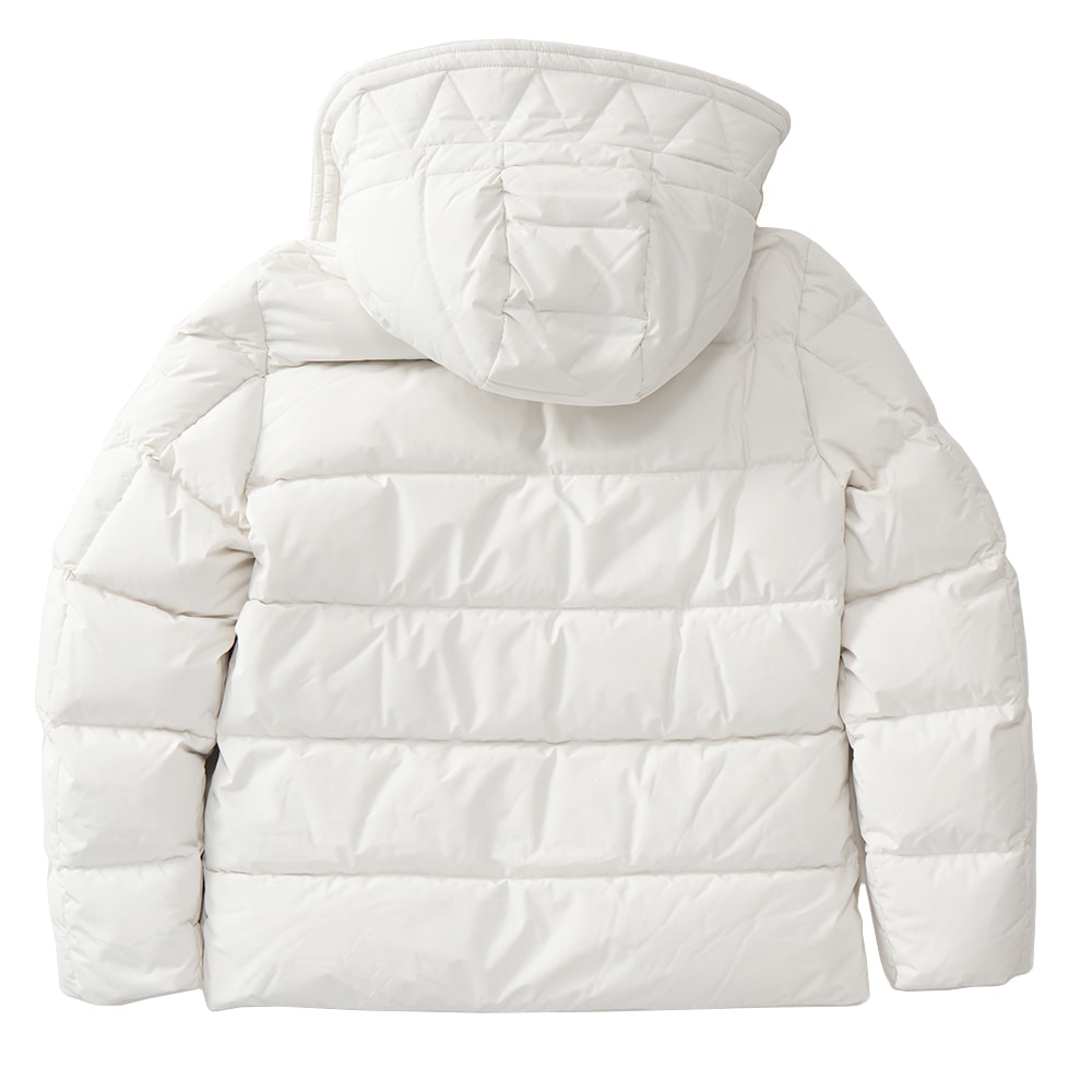 ムーレー　パーカー　アイボリー MOORER ムーレー JESSE-STP ジェシー ポリエステル ボンバージャケット