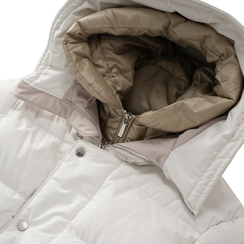 ムーレー パーカー アイボリー エレガントなメンズパーカー＆トラック