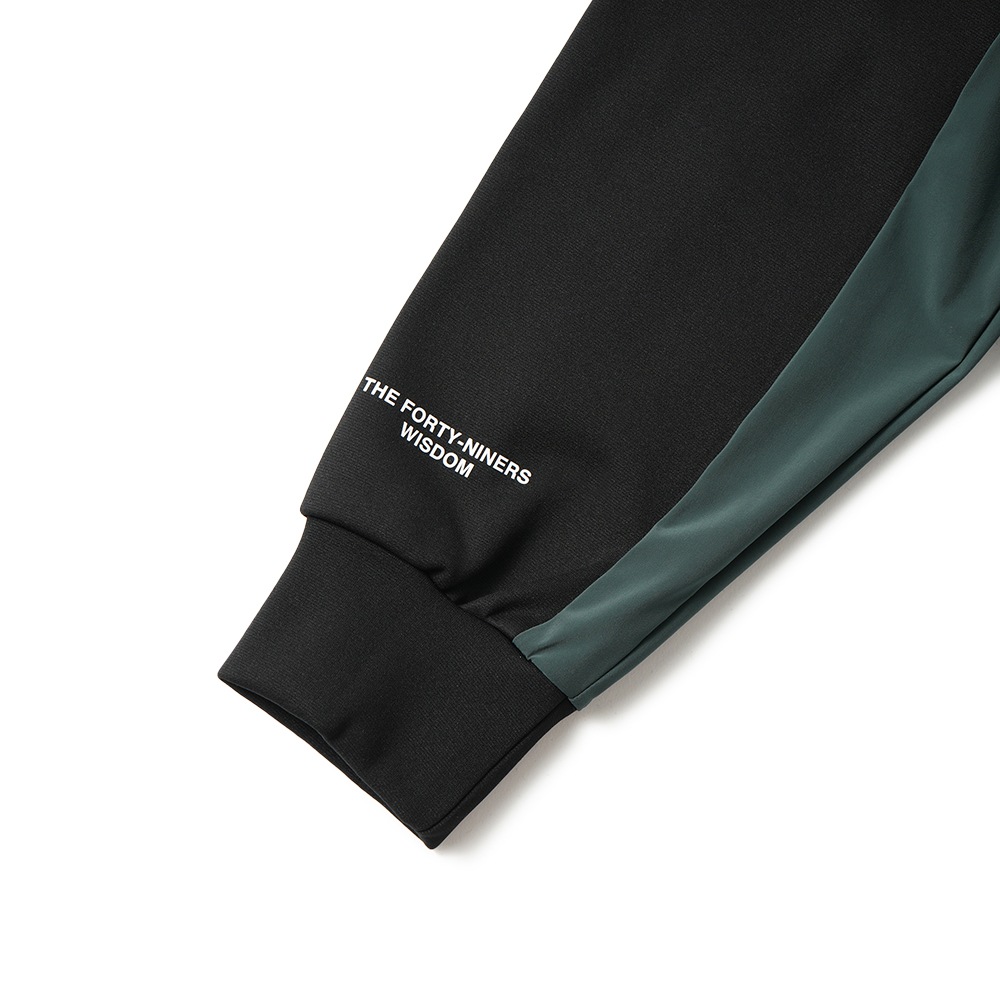 TFW49 ティーエフダブリュー49 COMBINATION HOODIE コンビネーション フーディー T042420010 BK×GR