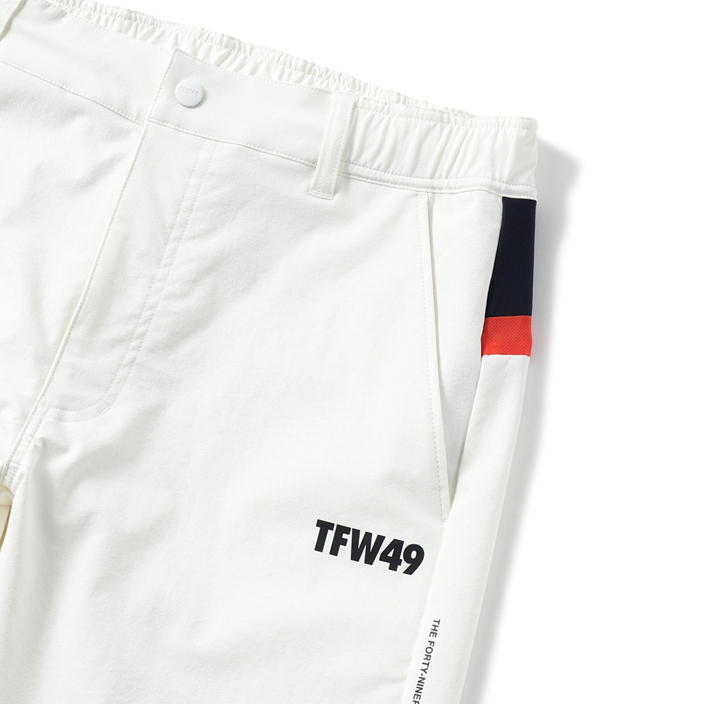 TFW49 ティーエフダブリュー49 NYLON 2WAY STRETCH PANTS ナイロン 2way ストレッチパンツ T072510003 WHITE