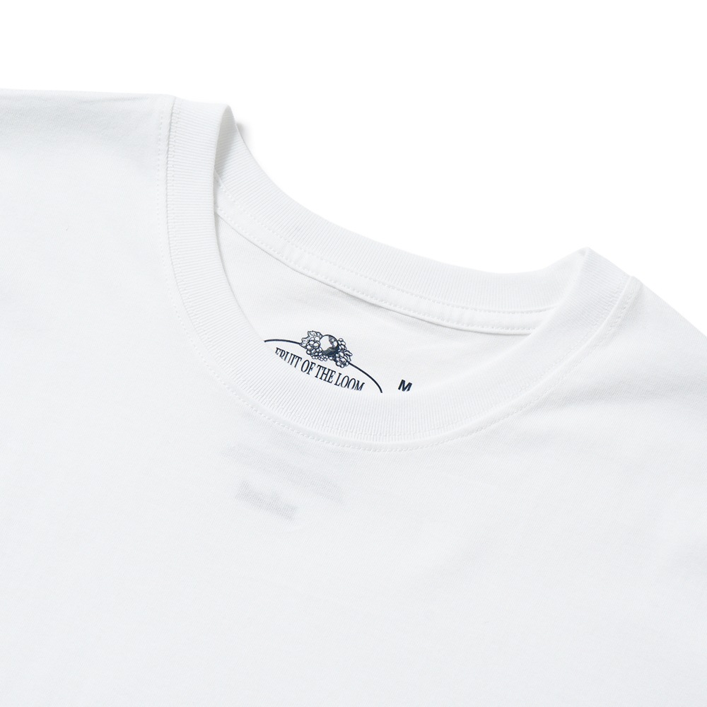 FRUIT OF THE LOOM × BLUE BLUE オーガニックコットン2パックCNポケットTシャツ26 NATURAL
