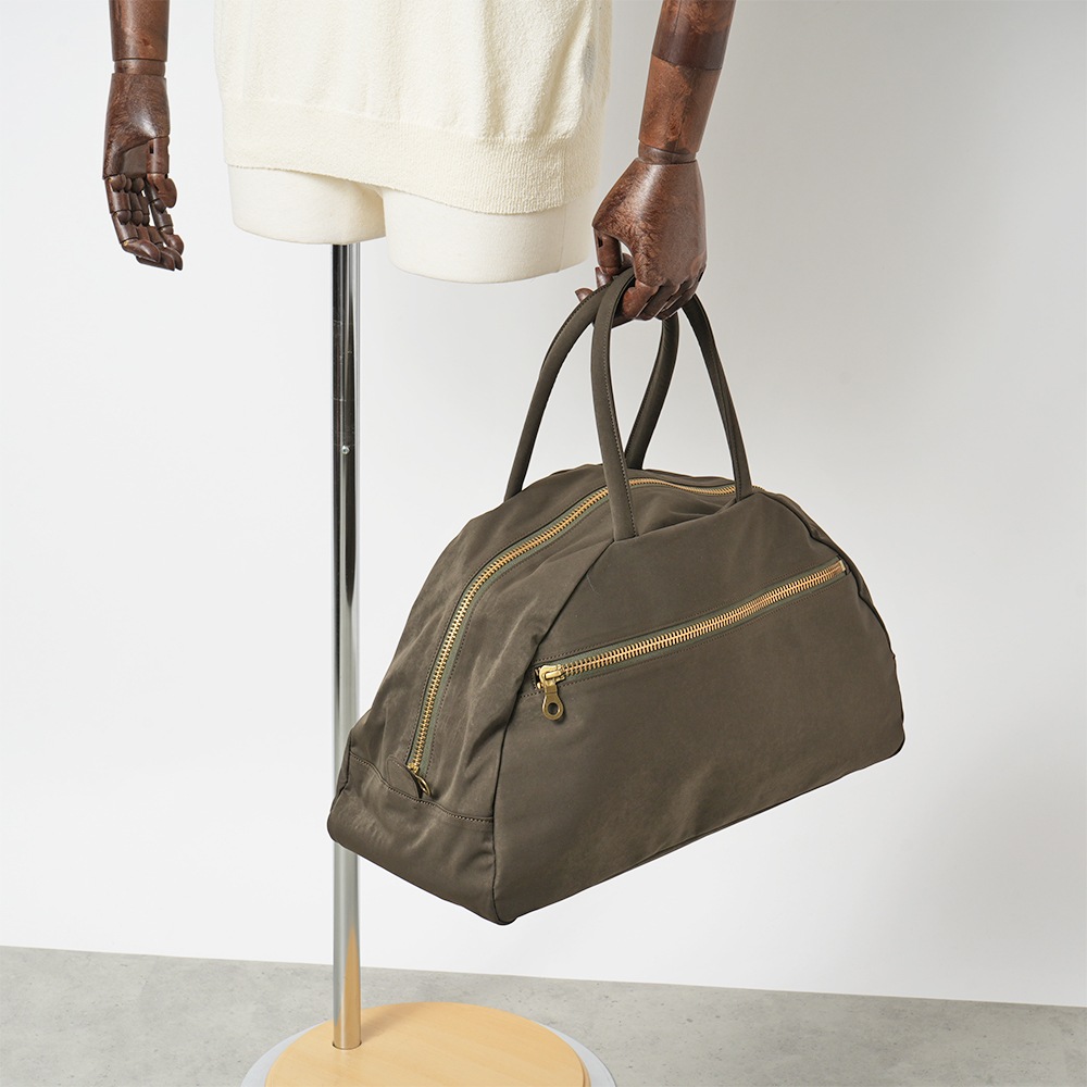 JAS M.B. ジャス エムビー Boston ボストン ミリクロス ボストンバッグ Army Khaki