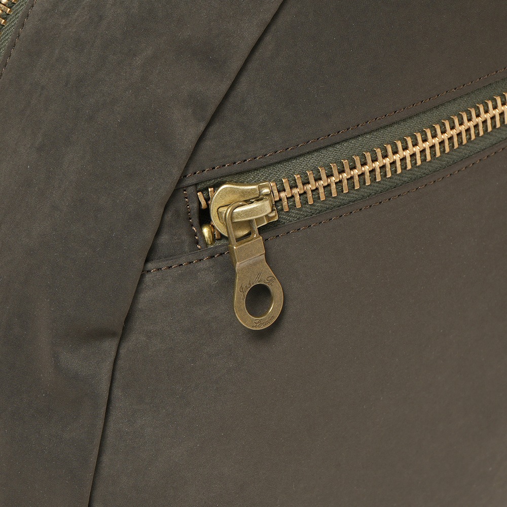 JAS M.B. ジャス エムビー Boston ボストン ミリクロス ボストンバッグ Army Khaki