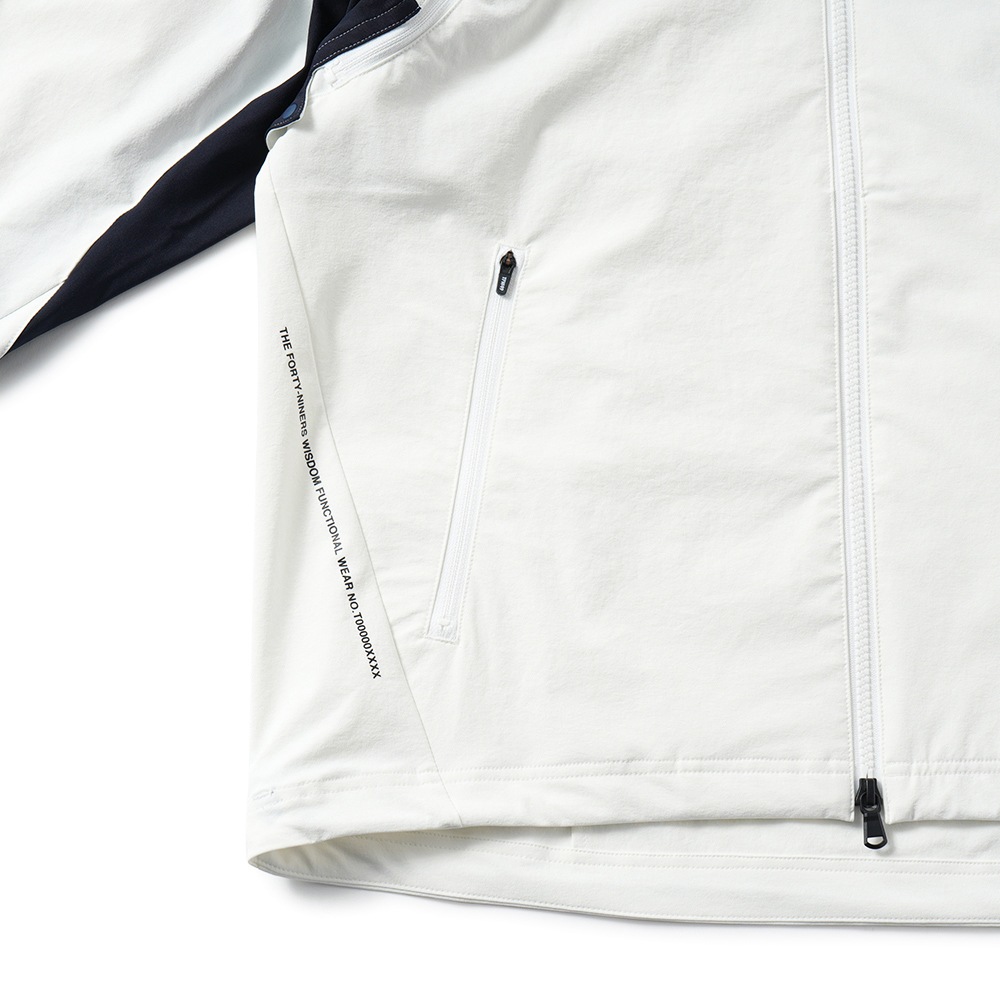 TFW49 ティーエフダブリュー49 DETACHABLE 2WAY JACKET デタッチャブル 2way ジャケット T042510003 WHITE