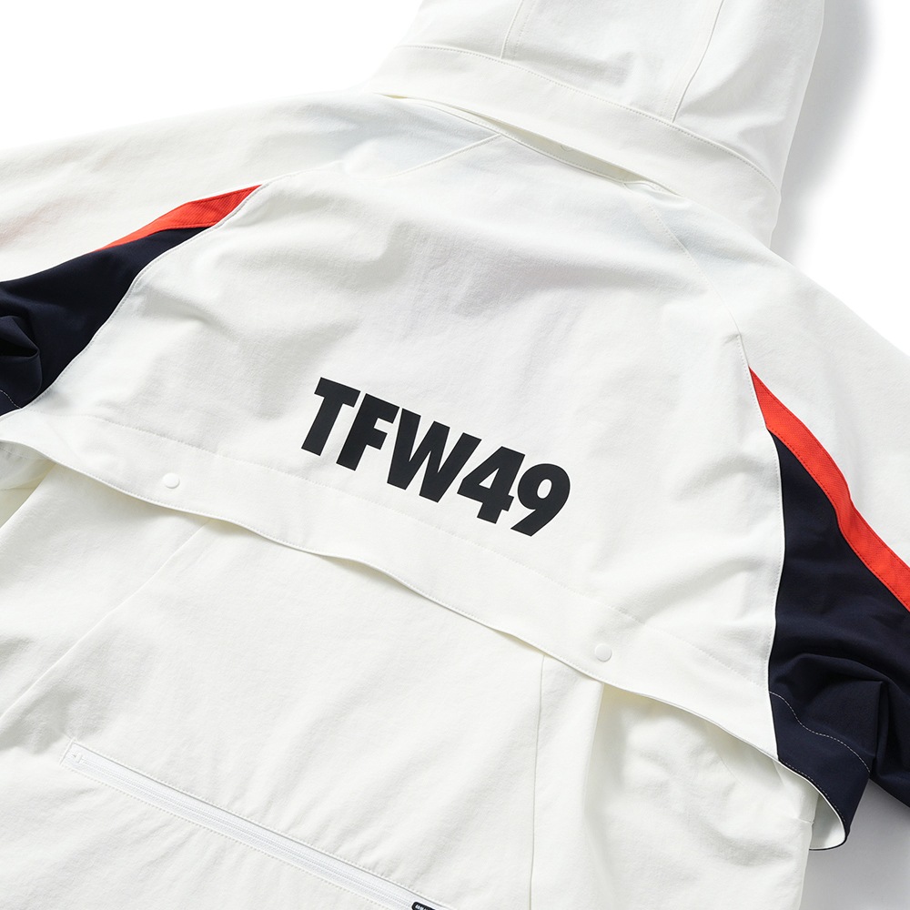 TFW49 ティーエフダブリュー49 DETACHABLE 2WAY JACKET デタッチャブル 2way ジャケット T042510003 WHITE