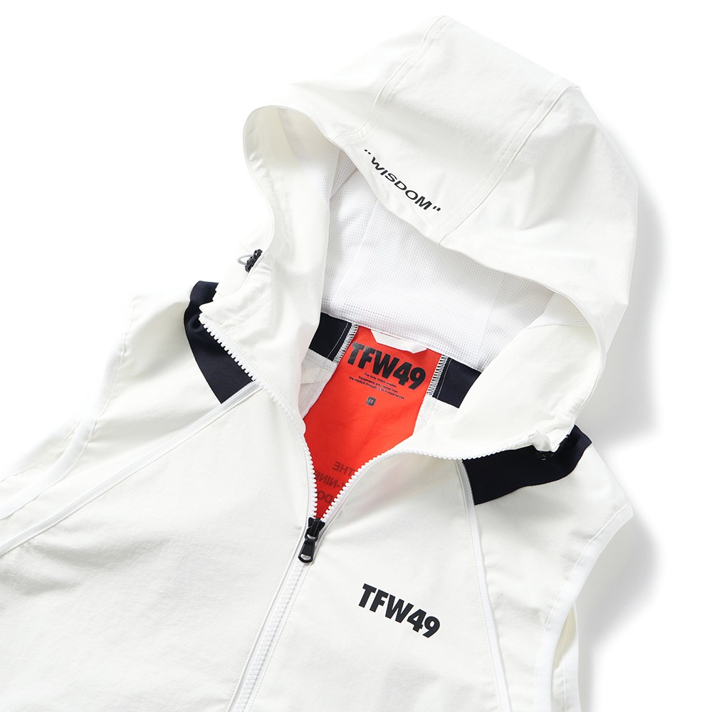 TFW49 ティーエフダブリュー49 DETACHABLE 2WAY JACKET デタッチャブル 2way ジャケット T042510003 WHITE