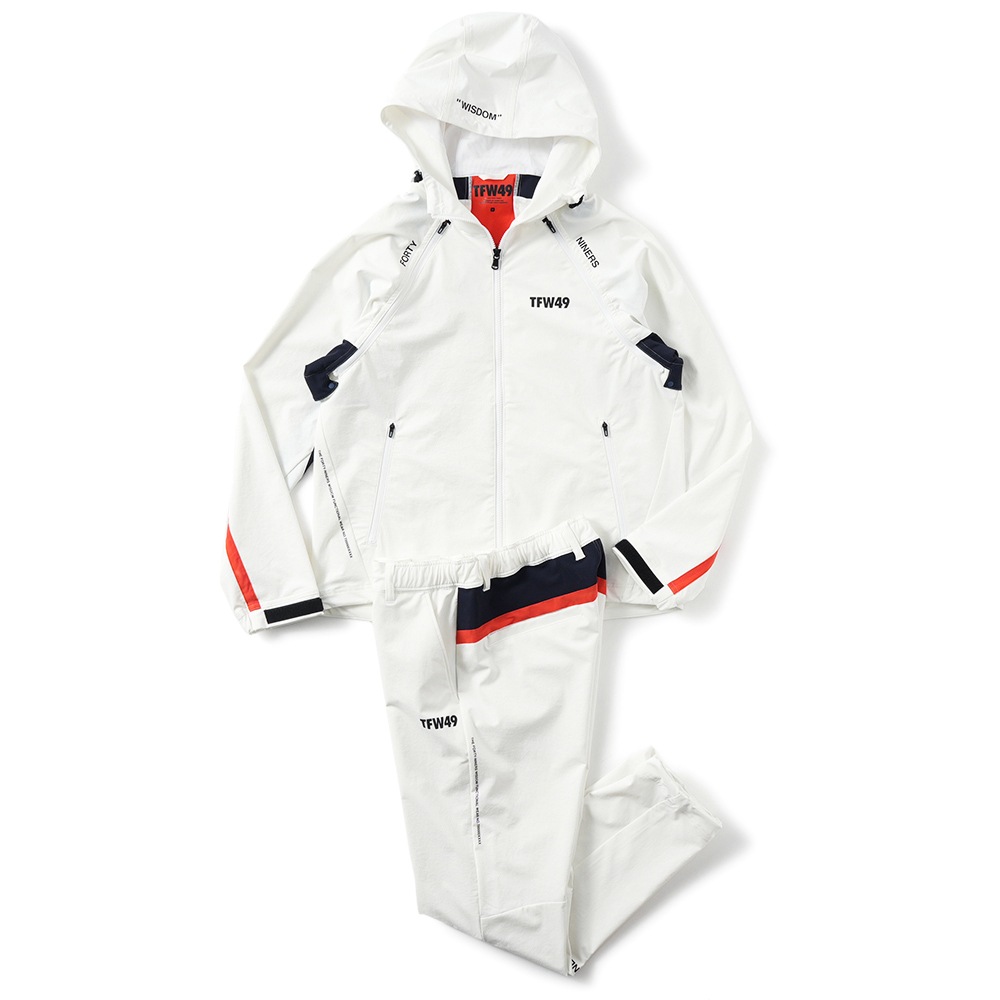 TFW49 ティーエフダブリュー49 DETACHABLE 2WAY JACKET デタッチャブル 2way ジャケット T042510003 WHITE