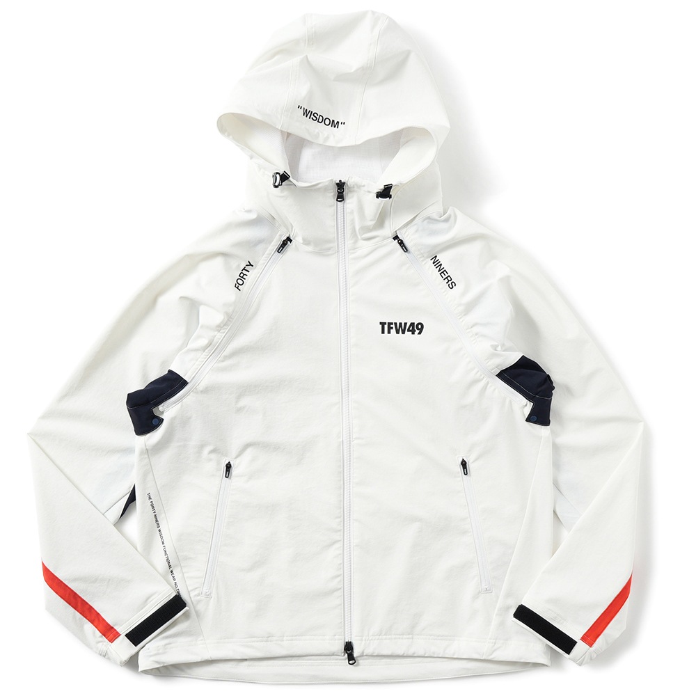 TFW49 ティーエフダブリュー49 DETACHABLE 2WAY JACKET デタッチャブル 2way ジャケット T042510003 WHITE