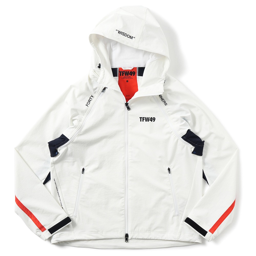 TFW49 ティーエフダブリュー49 DETACHABLE 2WAY JACKET デタッチャブル 2way ジャケット T042510003 WHITE
