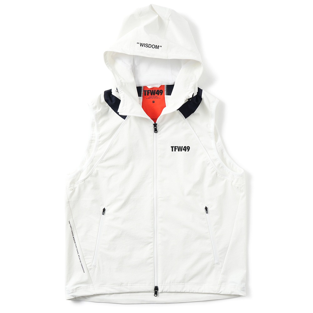 TFW49 ティーエフダブリュー49 DETACHABLE 2WAY JACKET デタッチャブル 2way ジャケット T042510003 WHITE