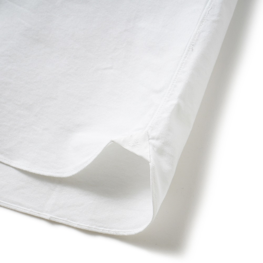 Finamore フィナモレ LISAJ GRACEJ/200001 P5038 コットン ピンオックス ビッグシルエットシャツ WHITE