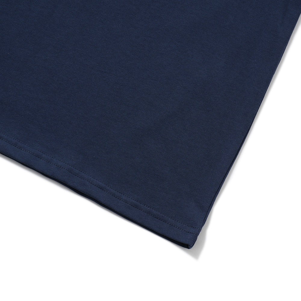 FRUIT OF THE LOOM × BLUE BLUE オーガニックコットン2パックCNポケットTシャツ26 NAVY