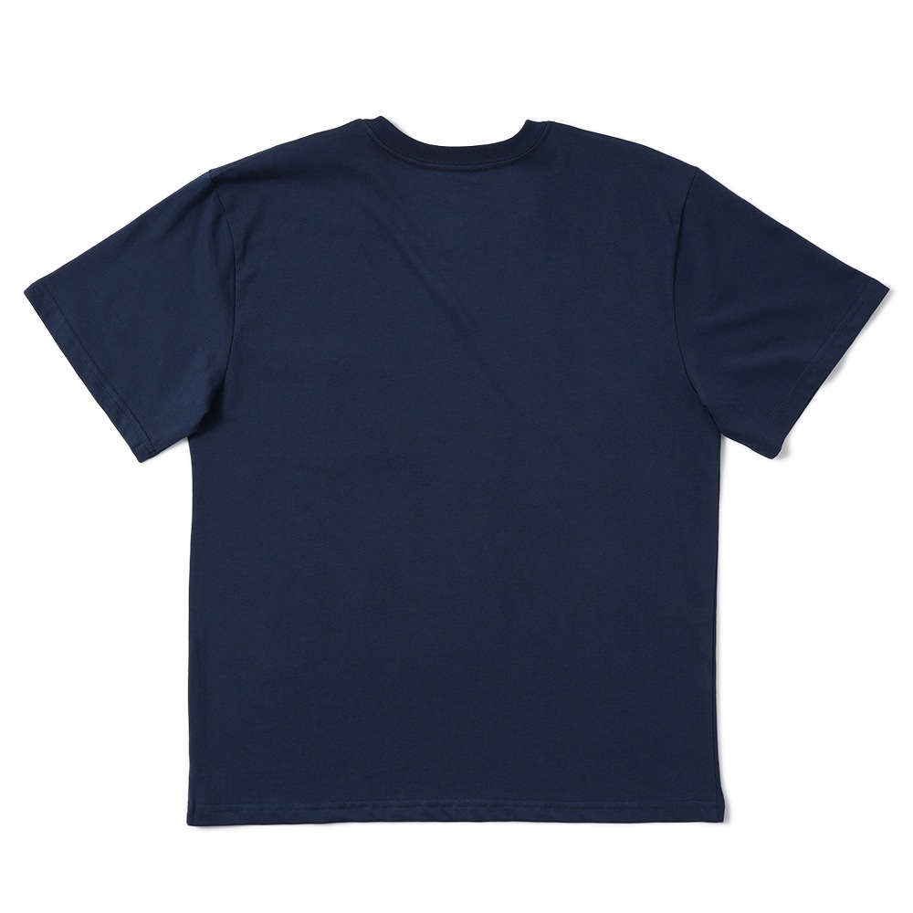 FRUIT OF THE LOOM × BLUE BLUE オーガニックコットン2パックCNポケットTシャツ26 NAVY