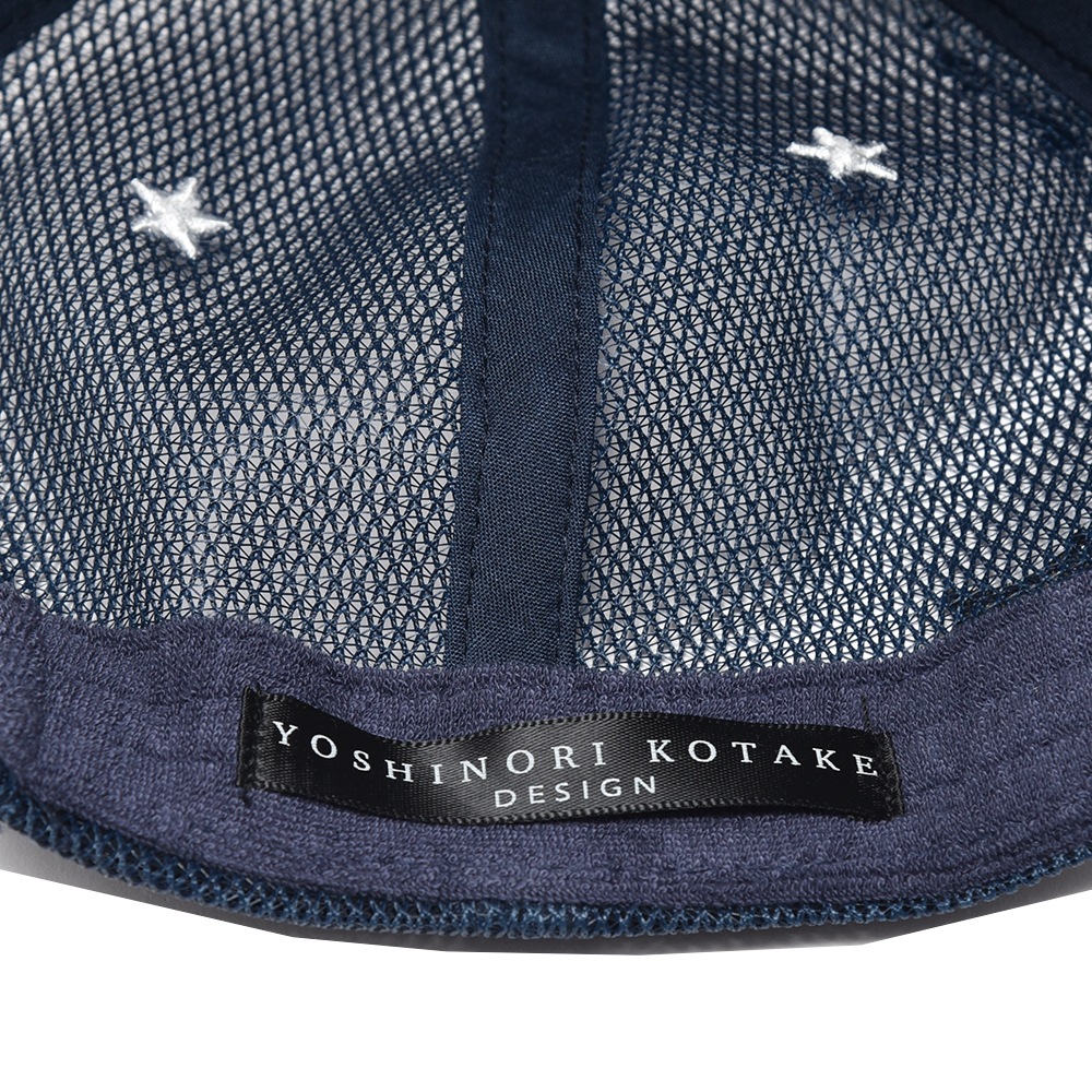 YOSHINORI KOTAKE DESIGN ヨシノリコタケデザイン キャップ YK3DE-VSTAR DENIM/NVY