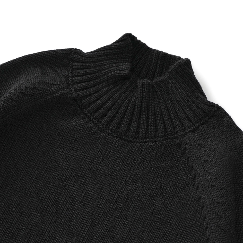 ZANONE ザノーネ LUPO ミドルゲージ モックネック ニット 812565-ZR229  