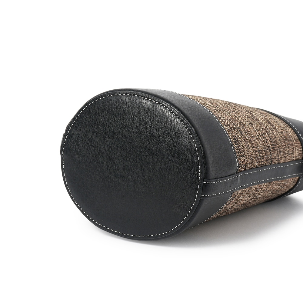 &MYUQ アンドミューク LUCIE MINI ルーシー ミニ 2WAYバッグ MIX×BLACK