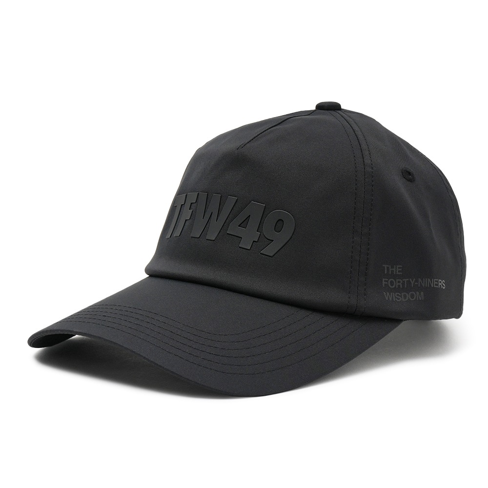 TFW49 ティーエフダブリュー49 TFW49 5PANEL CAP 5パネルキャップ T132420012 BLACK