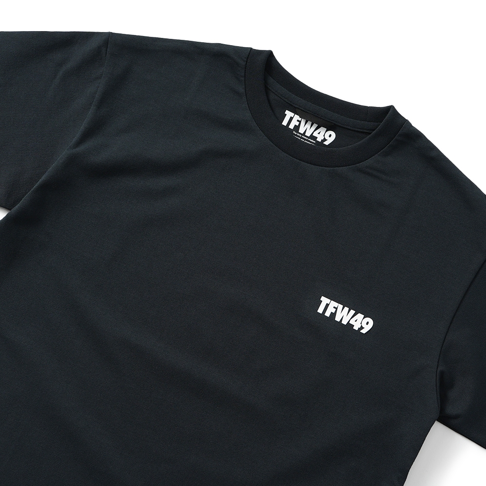 TFW49 ティーエフダブリュー49 REGULAR T SHIRT レギュラー Tシャツ T102510033 BLACK