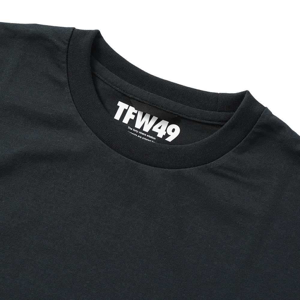 TFW49 ティーエフダブリュー49 REGULAR T SHIRT レギュラー Tシャツ T102510033 BLACK
