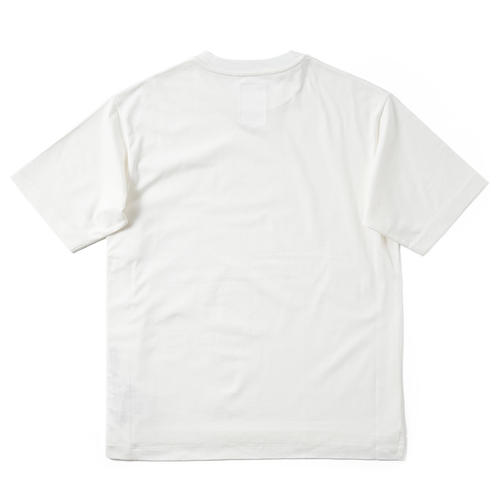 onegravity ワングラビティ オーバーサイズ サイドジップ ショートスリーブ カットソー 42-234-13-075835 WHITE