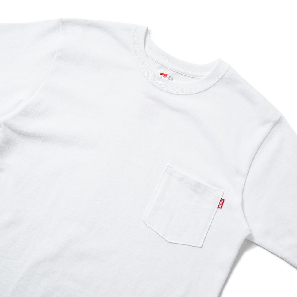 Hanes × HOLLYWOOD RANCH MARKET EXCLUSIVE ヘビーウェイトポケット 2パック Tシャツ MULTI