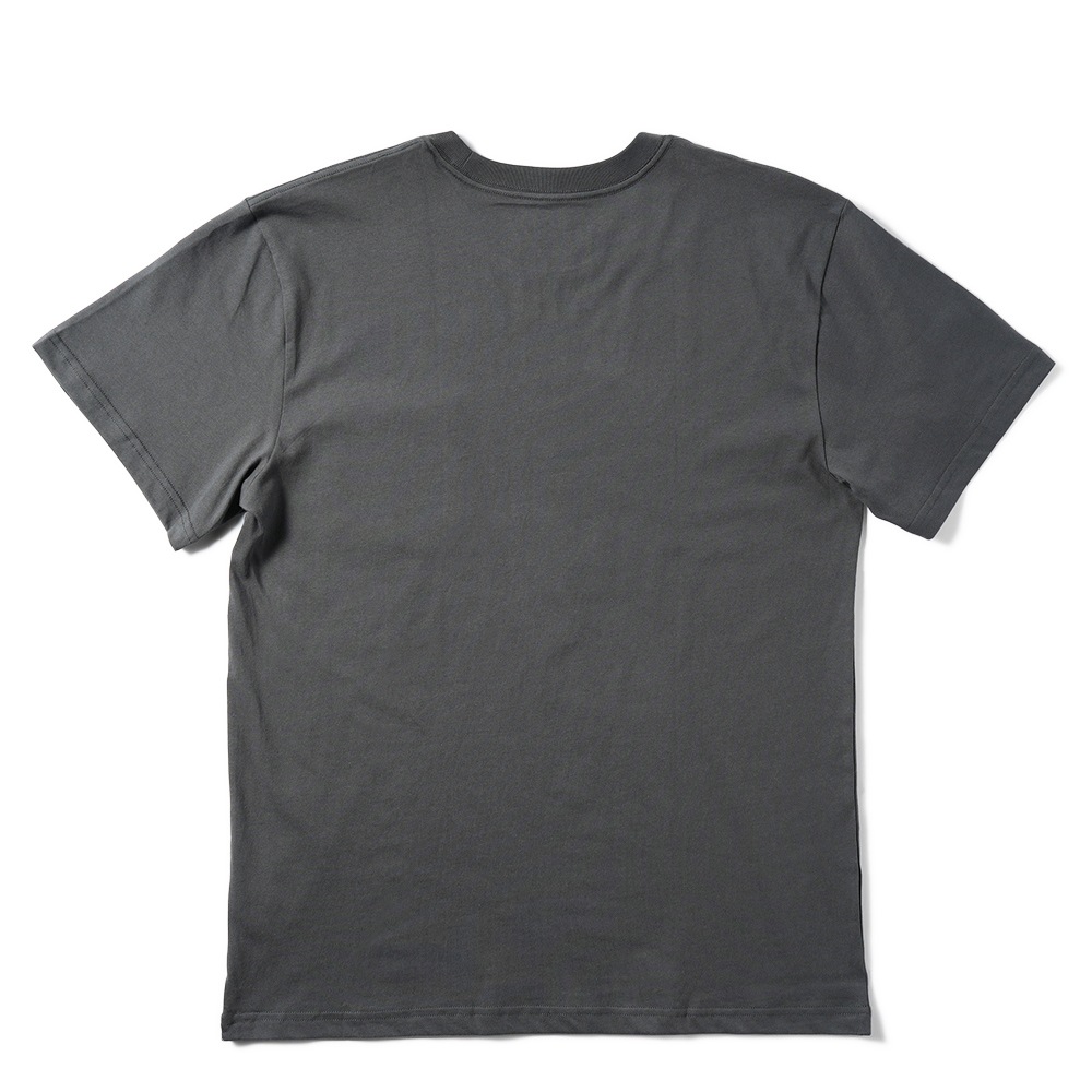 FRUIT OF THE LOOM・BLUE BLUE フルーツオブザルーム×ブルーブルー FRUIT OF THE LOOM・BLUE BLUE オーガニックコットン 2パック ポケットTシャツ/24 CHARCOAL