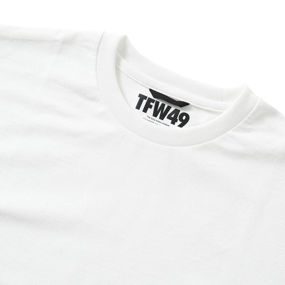 TFW49 ティーエフダブリュー49 REGULAR T SHIRT レギュラー Tシャツ T102510033 WHITE