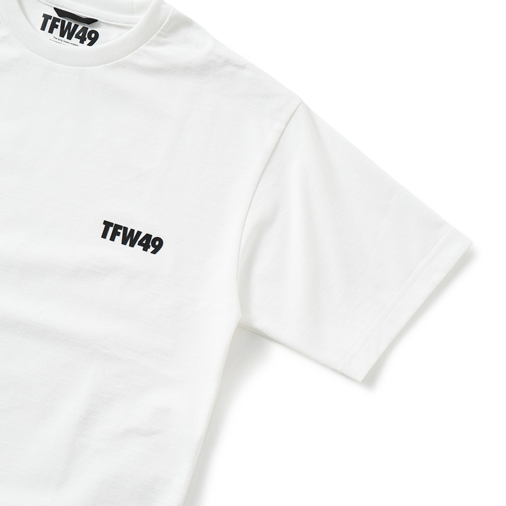 TFW49 ティーエフダブリュー49 REGULAR T SHIRT レギュラー Tシャツ T102510033 WHITE
