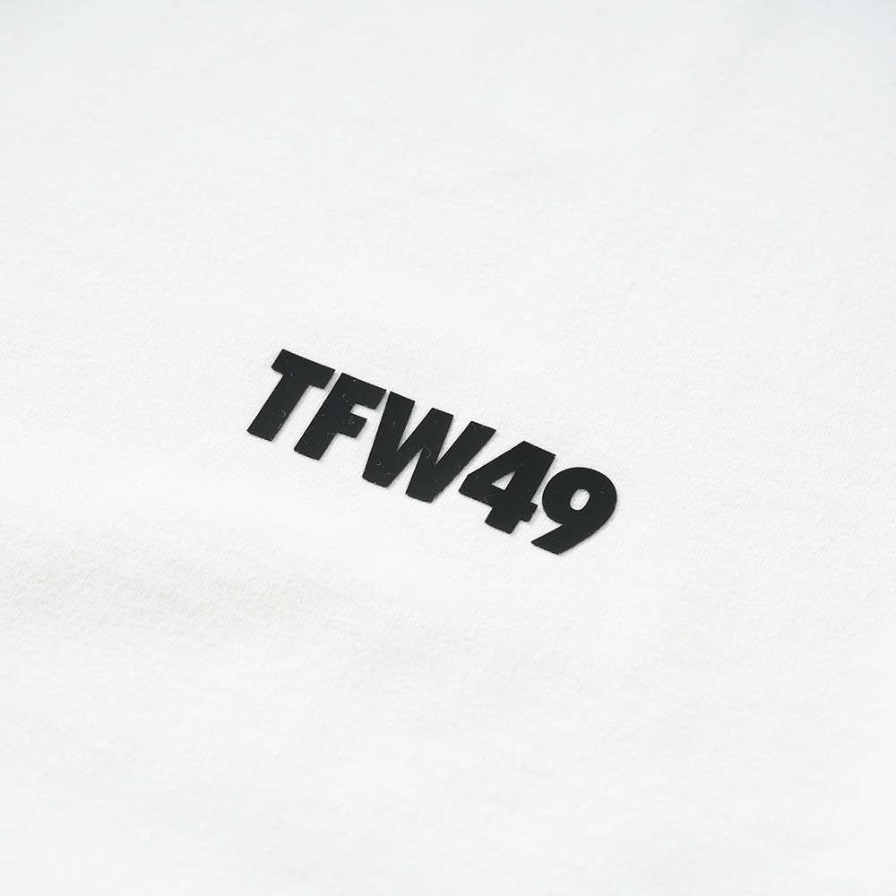 TFW49 ティーエフダブリュー49 REGULAR T SHIRT レギュラー Tシャツ T102510033 WHITE