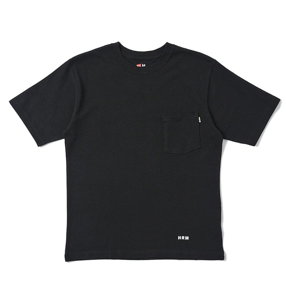 Hanes × HOLLYWOOD RANCH MARKET /EXCLUSIVEヘビーウェイトポケット 2パック Tシャツ BLACK