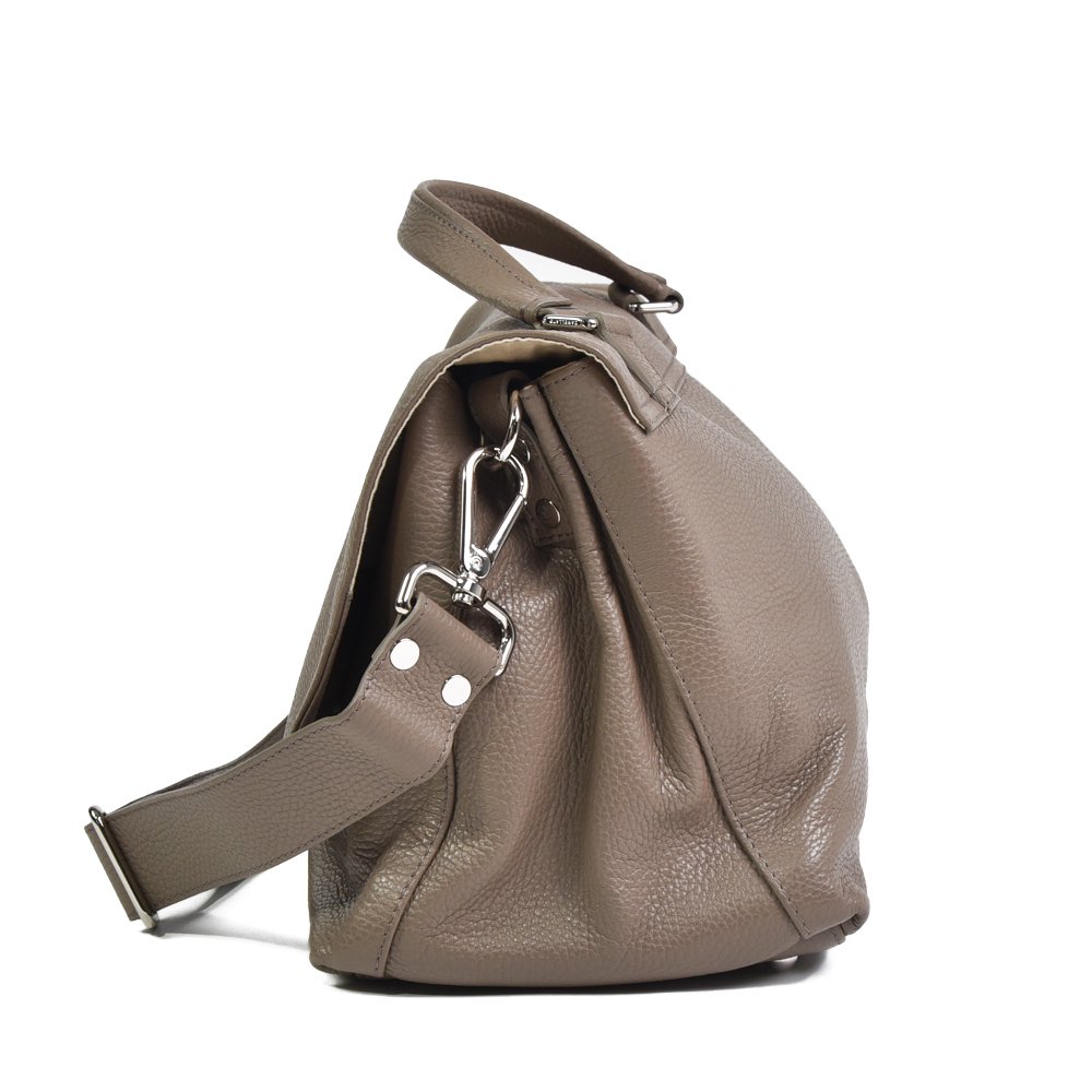 ZANELLATO ザネラート POSTINA M＋ MARCAPUNTO ショルダーバッグ TAUPE