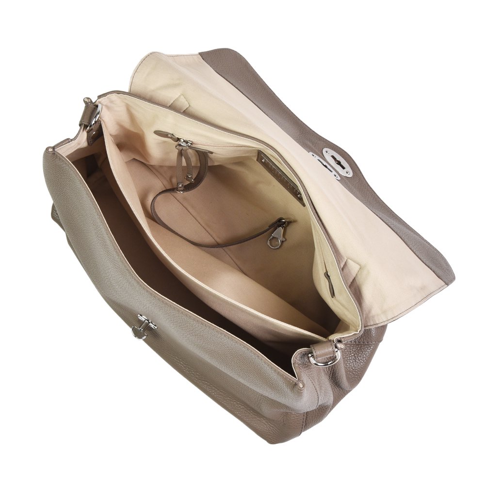 ZANELLATO ザネラート POSTINA M＋ MARCAPUNTO ショルダーバッグ TAUPE