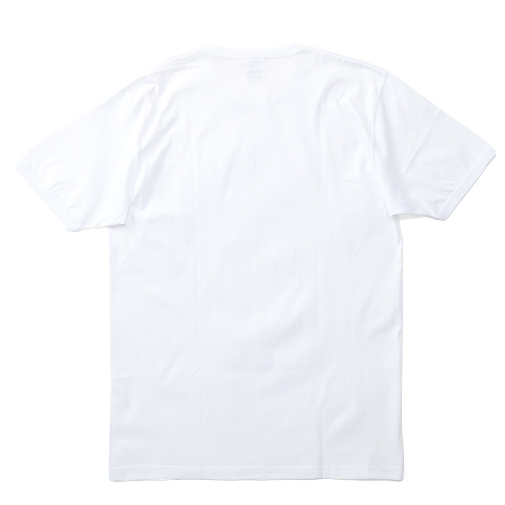 GICIPI ジチピ 261GC ANNONE アンノーネ SCOZIA 1×1 シルケットコットン クルーネックTシャツ WHITE