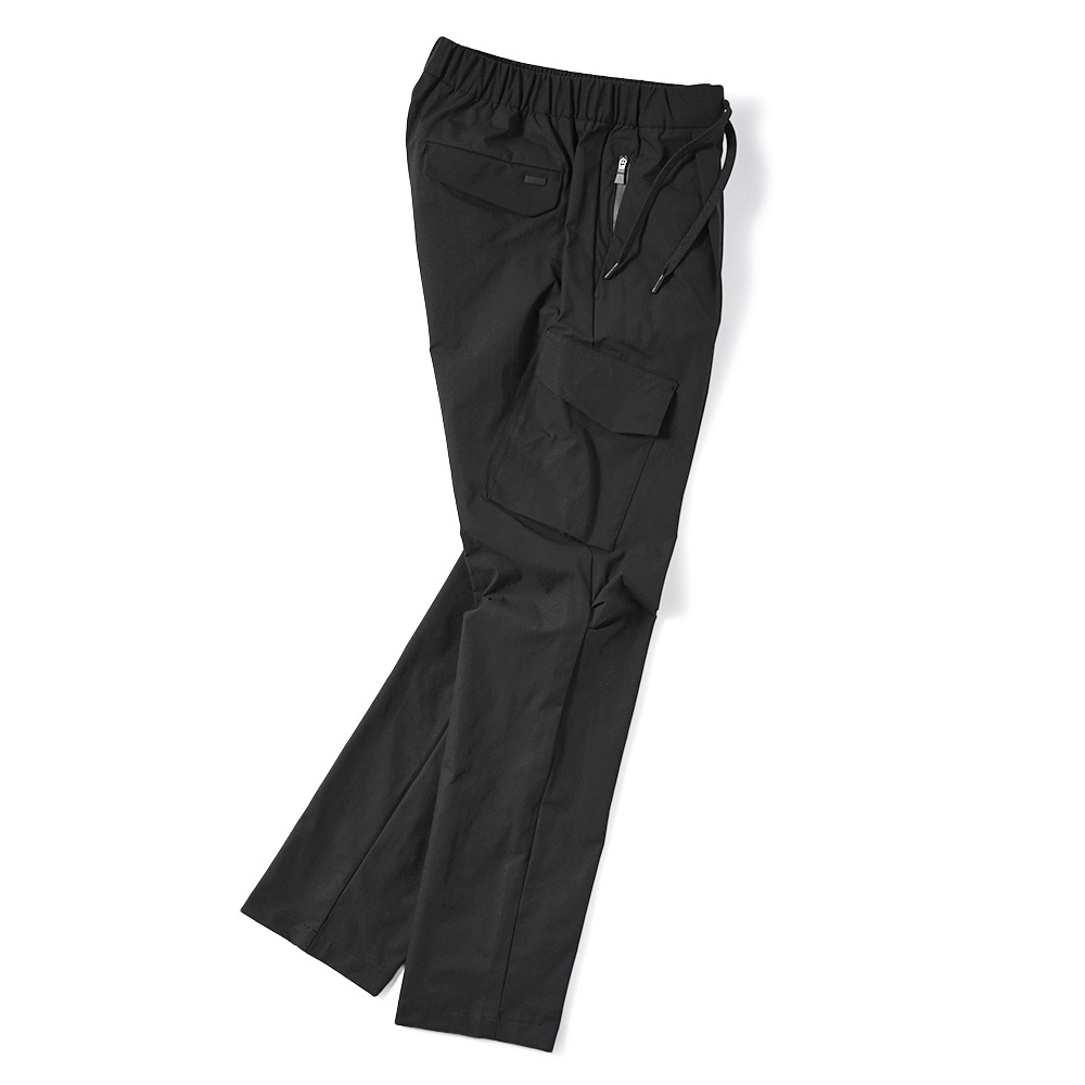 HERNO Laminar ヘルノ ラミナー ポリエステル ナチュラルストレッチ カーゴパンツ PT00007UL/12503 BLACK