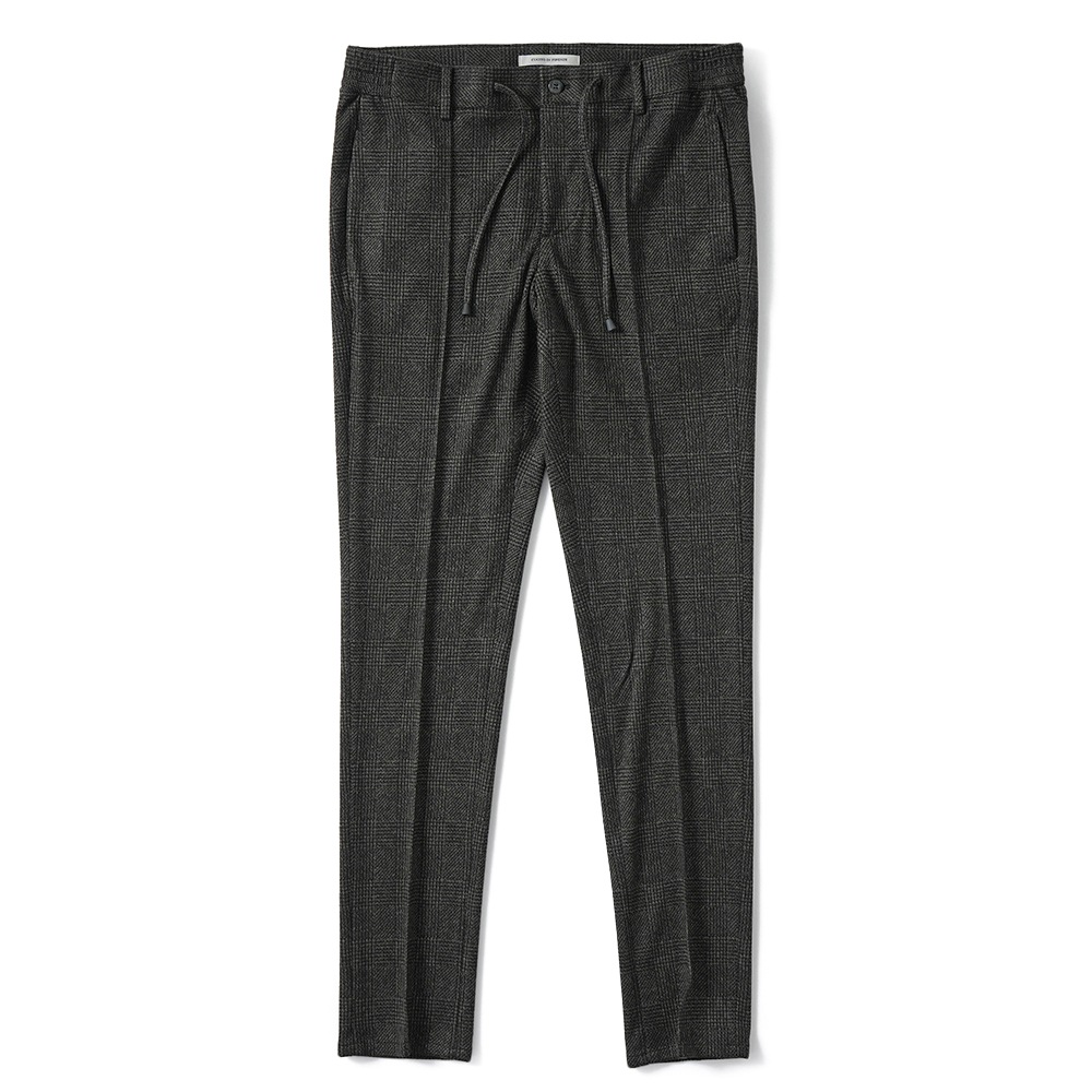 giab's ARCHIVIO ジャブスアルキヴィオ MASACCIO/M1 A5785 マサッチョ グレイン プレイド ジャージー ドローコードパンツ GREY