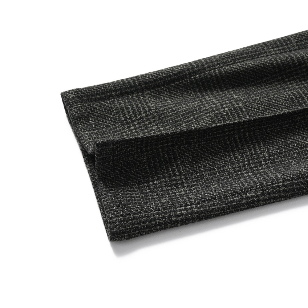 giab's ARCHIVIO ジャブスアルキヴィオ MASACCIO/M1 A5785 マサッチョ グレイン プレイド ジャージー ドローコードパンツ GREY