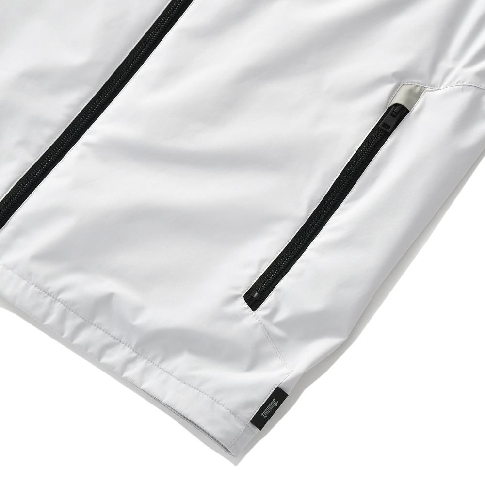 HERNO Laminar ヘルノ ラミナー GI00092UL-11106 ゴアテックス ウィンドストッパー スタンドカラー ジップアップベスト ICE