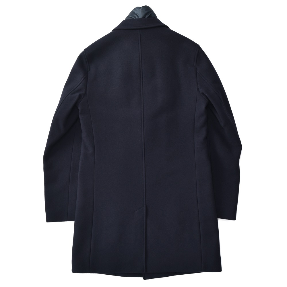 HERNO ヘルノ ウールメルトン×サーモア チェスターコート CA0045U/39601＋12020/C/O NAVY