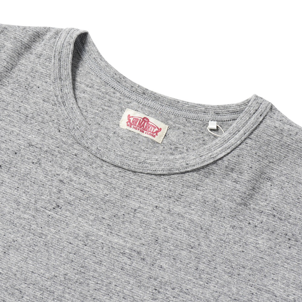 HOLLYWOOD RANCH MARKET ハリウッドランチマーケット ストレッチフライス ルース ショートスリーブ Tシャツ GREY