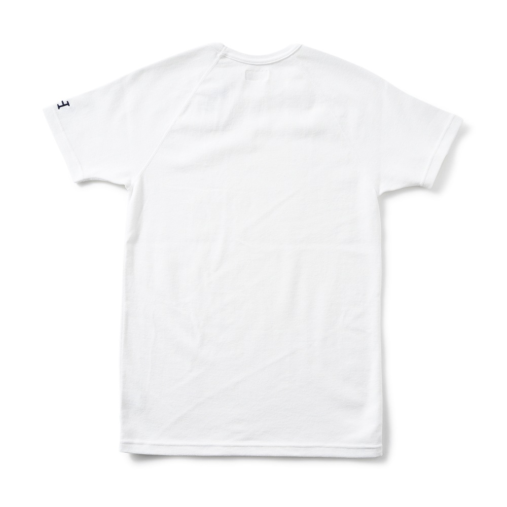 HOLLYWOOD RANCH MARKET ハリウッドランチマーケット ストレッチフライス ショートスリーブ Tシャツ 1004675 WHITE