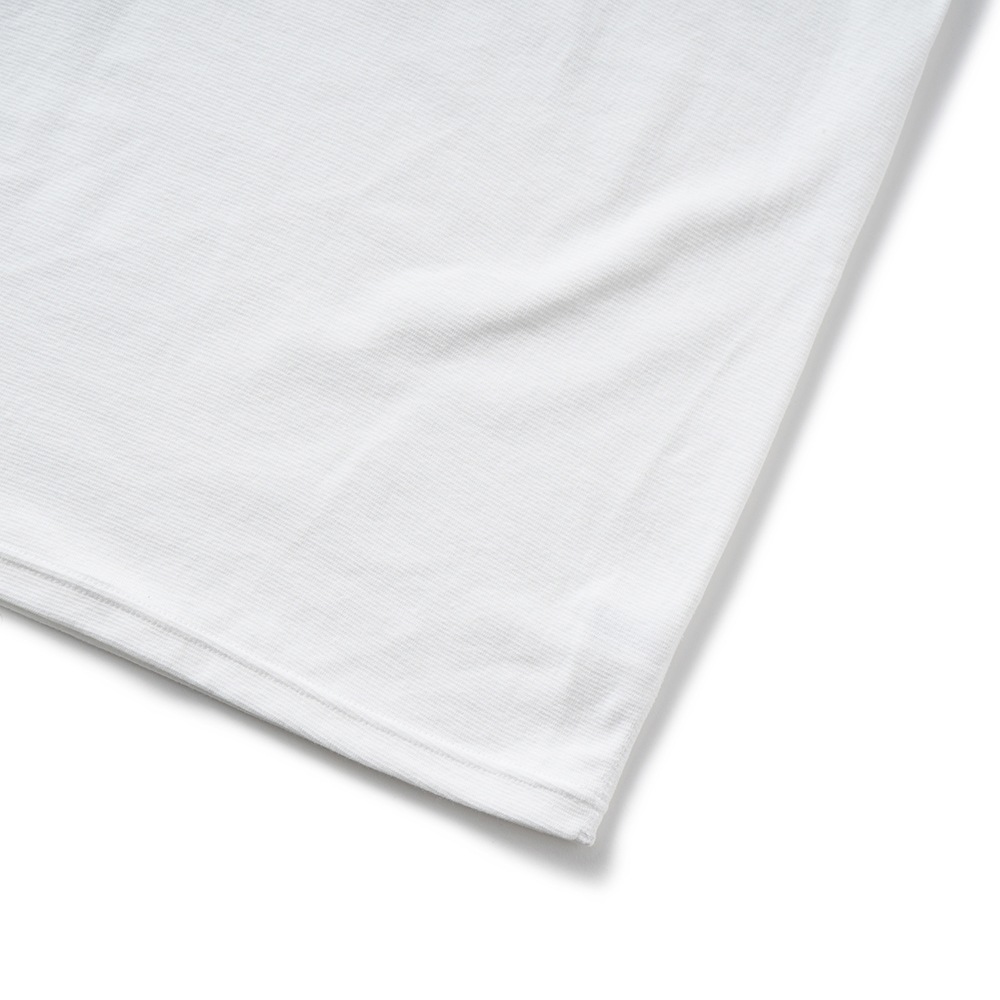 HOLLYWOOD RANCH MARKET ハリウッドランチマーケット ストレッチフライス ショートスリーブ Tシャツ 1004675 WHITE