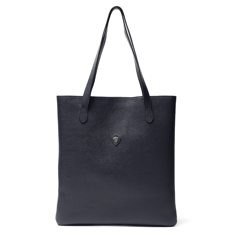 CHAMBORD SELLIER シャンボール セリエ 60824 BUSSE/LAGUN ビュッセ シュリンクレザー トートバッグ NAVY