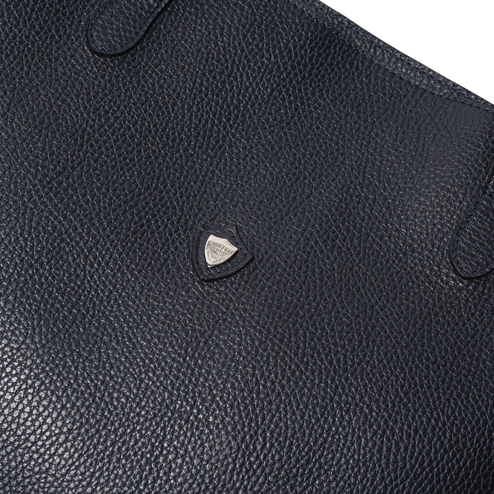 CHAMBORD SELLIER シャンボール セリエ 60824 BUSSE/LAGUN ビュッセ シュリンクレザー トートバッグ NAVY