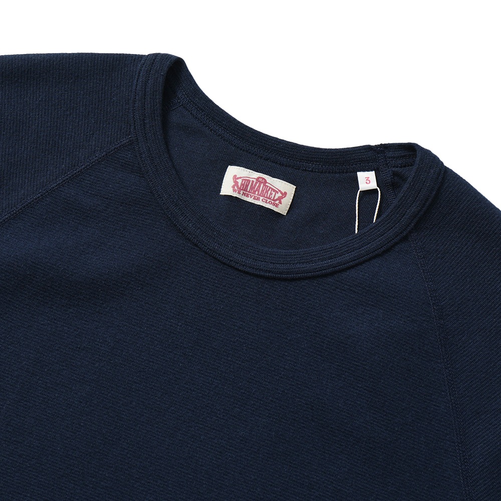 HOLLYWOOD RANCH MARKET ハリウッドランチマーケット ストレッチフライス ショートスリーブ Tシャツ 1004675 DARK NAVY